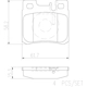 Purchase Top-Quality Rear Ceramic Pads by BREMBO - P50009N pa1