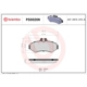 Purchase Top-Quality Rear Ceramic Pads by BREMBO - P50020N pa2