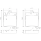 Purchase Top-Quality Rear Ceramic Pads by BREMBO - P50033N pa2