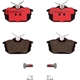 Purchase Top-Quality Rear Ceramic Pads by BREMBO - P54023N pa2
