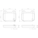 Purchase Top-Quality Rear Ceramic Pads by BREMBO - P56048N pa2
