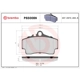 Purchase Top-Quality Rear Ceramic Pads by BREMBO - P65008N pa2