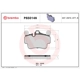 Purchase Top-Quality Rear Ceramic Pads by BREMBO - P65014N pa2