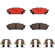 Purchase Top-Quality Rear Ceramic Pads by BREMBO - P78014N pa1