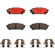 Purchase Top-Quality Rear Ceramic Pads by BREMBO - P78014N pa2