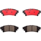 Purchase Top-Quality Rear Ceramic Pads by BREMBO - P83153N pa2