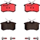 Purchase Top-Quality Rear Ceramic Pads by BREMBO - P85017N pa1