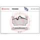 Purchase Top-Quality Rear Ceramic Pads by BREMBO - P85088N pa2
