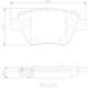 Purchase Top-Quality Rear Ceramic Pads by BREMBO - P85114N pa2
