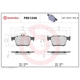 Purchase Top-Quality Rear Ceramic Pads by BREMBO - P85124N pa3