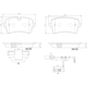 Purchase Top-Quality Rear Ceramic Pads by BREMBO - P85150N pa1