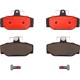Purchase Top-Quality Rear Ceramic Pads by BREMBO - P86009N pa1