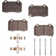 Purchase Top-Quality BREMSEN - BCD1428 - Rear Ceramic Pads pa1