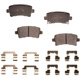 Purchase Top-Quality BREMSEN - BCD1430 - Rear Ceramic Pads pa1