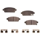 Purchase Top-Quality BREMSEN - BCD1468 - Rear Ceramic Pads pa1