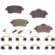 Purchase Top-Quality BREMSEN - BCD1630 - Rear Ceramic Pads pa1