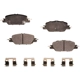 Purchase Top-Quality BREMSEN - BCD2037 - Rear Ceramic Pads pa1