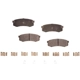 Purchase Top-Quality BREMSEN - BCD606 - Rear Ceramic Pads pa7