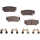 Purchase Top-Quality BREMSEN - BCD954 - Rear Ceramic Pads pa1
