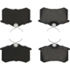 Purchase Top-Quality CENTRIC PARTS - 103.03400 - Rear Ceramic Pads pa4