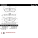 Purchase Top-Quality Plaquette arrière en céramique par CENTRIC PARTS - 103.06900 pa1