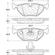 Purchase Top-Quality Rear Ceramic Pads by CENTRIC PARTS - 103.06921 pa2