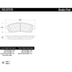 Purchase Top-Quality Plaquette arrière en céramique par CENTRIC PARTS - 103.07570 pa1