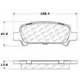 Purchase Top-Quality CENTRIC PARTS - 103.07700 - Rear Ceramic Pads pa1