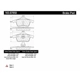 Purchase Top-Quality Plaquette arrière en céramique par CENTRIC PARTS - 103.07950 pa3