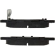 Purchase Top-Quality CENTRIC PARTS - 103.08130 - Rear Ceramic Pads pa4