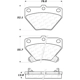 Purchase Top-Quality Rear Ceramic Pads by CENTRIC PARTS - 103.08230 pa4