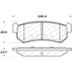 Purchase Top-Quality Rear Ceramic Pads by CENTRIC PARTS - 103.10360 pa4