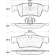 Purchase Top-Quality Rear Ceramic Pads by CENTRIC PARTS - 103.11220 pa4