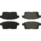 Purchase Top-Quality CENTRIC PARTS - 103.12590 - Rear Ceramic Pads pa8