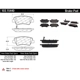 Purchase Top-Quality CENTRIC PARTS - 103.15440 - Rear Ceramic Pads pa4