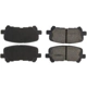 Purchase Top-Quality CENTRIC PARTS - 103.15850 - Rear Ceramic Pads pa3