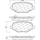 Purchase Top-Quality Plaquette arrière en céramique par CENTRIC PARTS - 103.17190 pa2