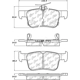 Purchase Top-Quality CENTRIC PARTS - 103.18780 - Rear Ceramic Pads pa2