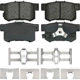 Purchase Top-Quality Rear Ceramic Pads by DURAGO - BP1086C pa2