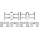 Purchase Top-Quality Rear Ceramic Pads by DURAGO - BP1086C pa5