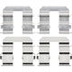 Purchase Top-Quality Rear Ceramic Pads by DURAGO - BP1157C pa4