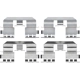 Purchase Top-Quality DURAGO - BP1336C - Disc Brake Pad Set pa2