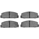 Purchase Top-Quality Rear Ceramic Pads by DYNAMIC FRICTION COMPANY - 1551-0332-00 pa8