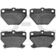 Purchase Top-Quality Rear Ceramic Pads by DYNAMIC FRICTION COMPANY - 1551-0823-00 pa14