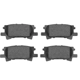 Purchase Top-Quality Rear Ceramic Pads by DYNAMIC FRICTION COMPANY - 1551-0996-00 pa8