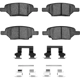 Purchase Top-Quality Rear Ceramic Pads by DYNAMIC FRICTION COMPANY - 1551-1033-01 pa1