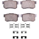 Purchase Top-Quality Rear Ceramic Pads by DYNAMIC FRICTION COMPANY - 1551-1086-01 pa1