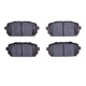 Purchase Top-Quality Rear Ceramic Pads by DYNAMIC FRICTION COMPANY - 1551-1296-00 pa9