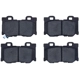 Purchase Top-Quality Rear Ceramic Pads by DYNAMIC FRICTION COMPANY - 1551-1347-00 pa8