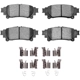 Purchase Top-Quality DYNAMIC FRICTION COMPANY - 1551-1391-01 - Disc Brake Pads pa1